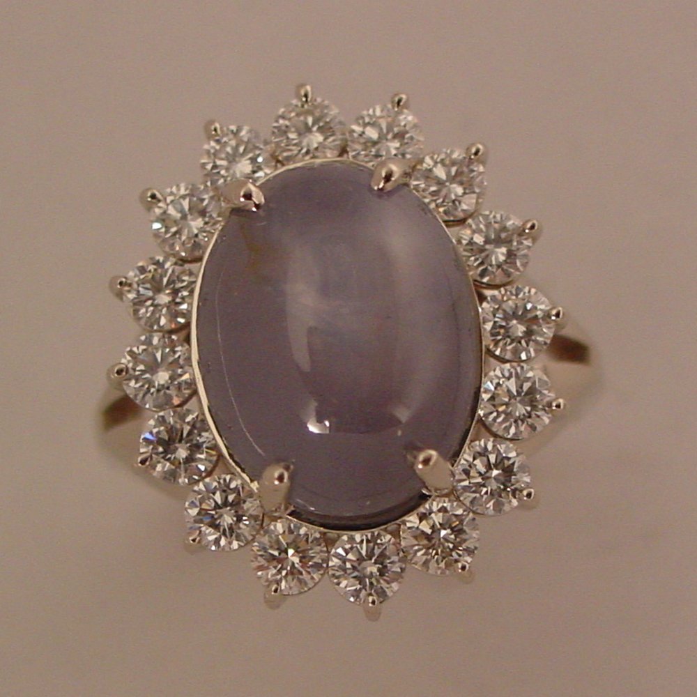 14k Yellow Gold Sapphire Ring